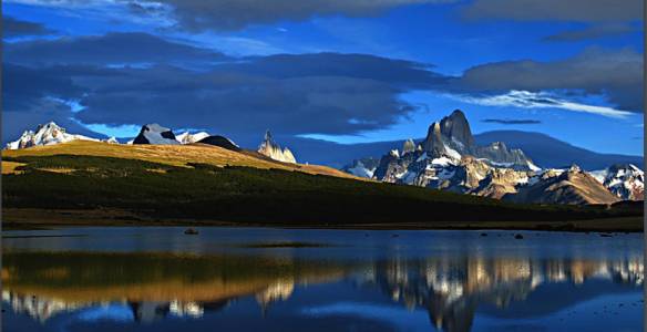 Cerros Grande, Solo, cordón del Torre y cordón del Fitz Roy. 