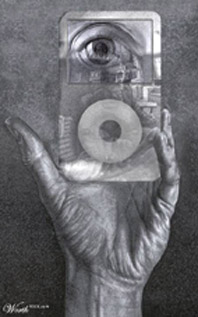 Mano con iPod