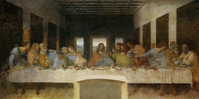 La última cena, de Leonardo da Vinci