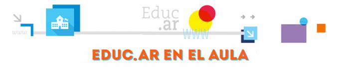 Colecciones «Educ.ar en e aula», para organizar clases y proyectos escolares. 