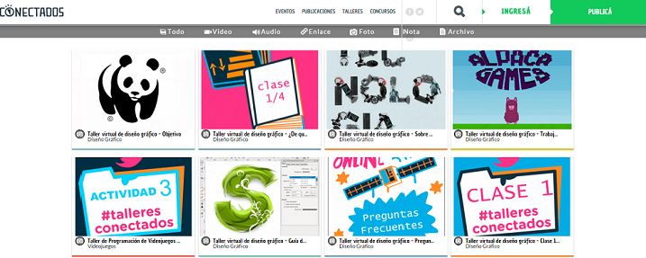 Conectados, nuevo diseño 2015. 