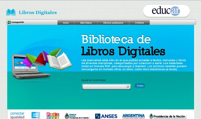 Biblioteca de Libros Digitales Logo