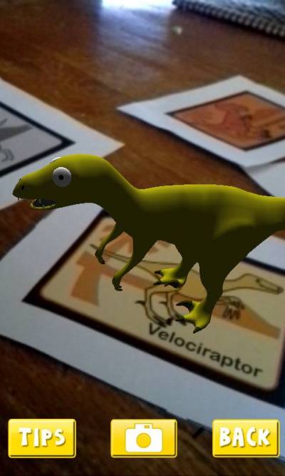 AR Flash Cards, aplicación de realidad aumentada