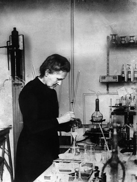 Marie Curie el descubrimiento del -