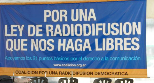 Ley de medios. Coalición por una radiodifusión democrática