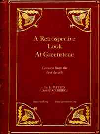 Tapa de Witten y Bainbridge A retrospective look at Greenstone