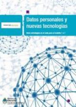 Portada del cuadernillo Datos personales y nuevas tecnologías