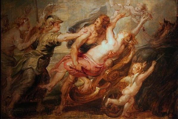 Pintura barroca de Peter Paul Rubens.