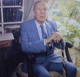 Fotografía de Jorge Luis Borges