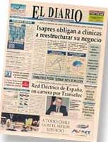 Fotografía de una tapa de El Diario