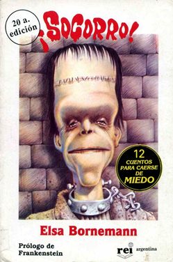 Cubierta del libro ¡Socorro!, de Elsa Bornemann. Editorial REI (1988).