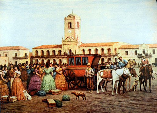 Escenas de la Plaza de Mayo de 1810