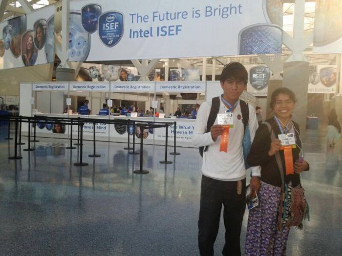 Estudiantes wichí fueron premiados por la feria Intel de EEUU