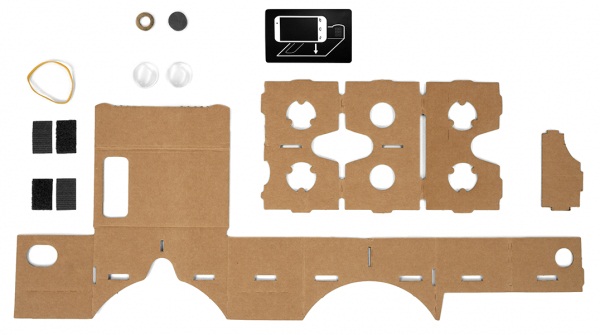 partes Google Cardboard