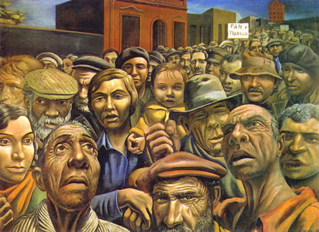 Obra de Berni - Manifestación (1934)