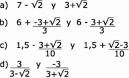 Resultado de imagen para numeros irracionales ejemplos resueltos
