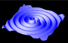 Ondas gravitacionales en accion